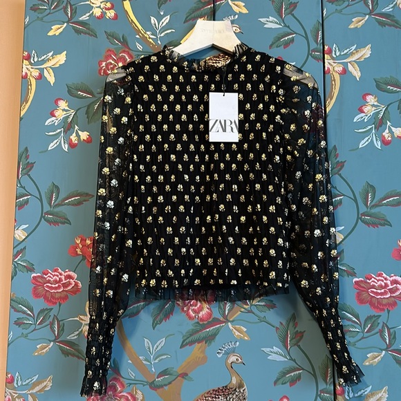 Zara Girls blouse 12 YRS - Picture 2 of 2